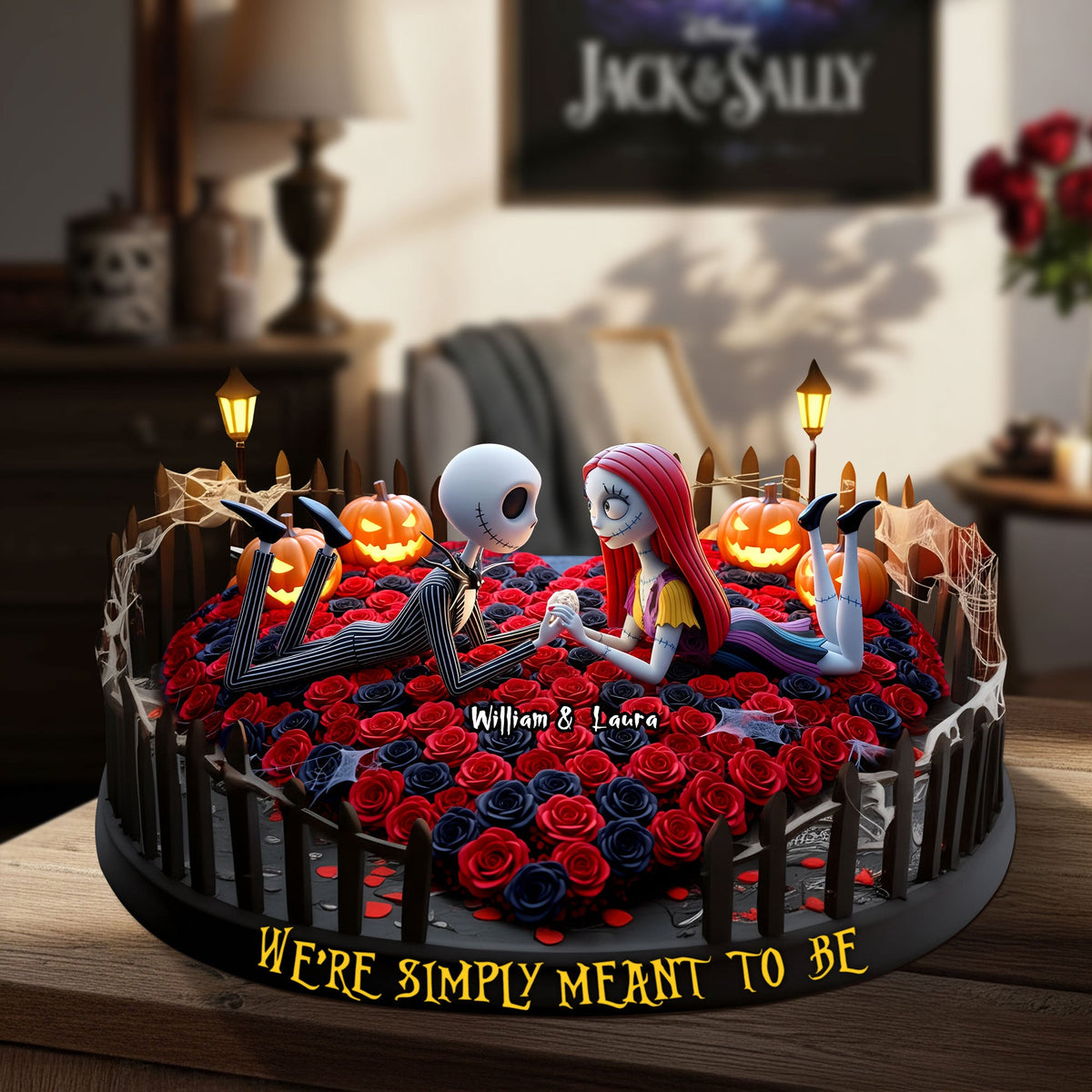 Horror Couple Plaque - Personalized Gifts For Couple 04toti090625-Homacus