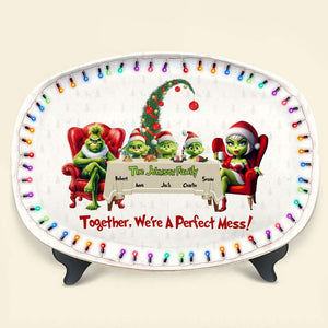 Personalized Gifts For Family Christmas Resin Plate 04OHTI171024-Homacus