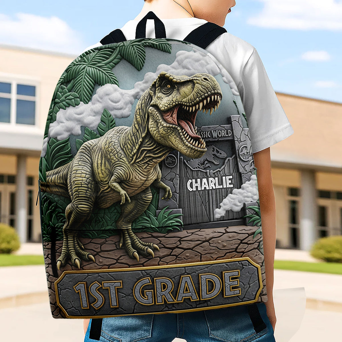Adventure Back To School Backpack - Personalized Gifts For Kids 05nati290725-Homacus