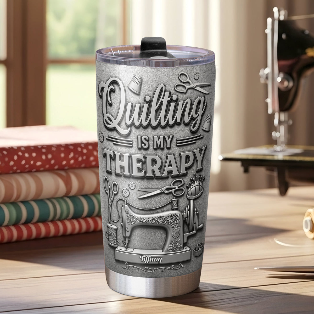 Quilting Tumbler - Personalized Gifts For Quilting Lovers 03ohti160625-Homacus