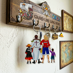 Ocean Crew Family Keychain - Personalized Gift For Family 011qhhu240225pa-Homacus