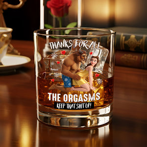 Cheeky Couple Glass - Personalized Gifts For Couple 02nati120925-Homacus