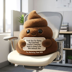 Emotional Support Custom Shaped Pillow - Personalized Gifts For Coworkers 03NATI171125-Homacus