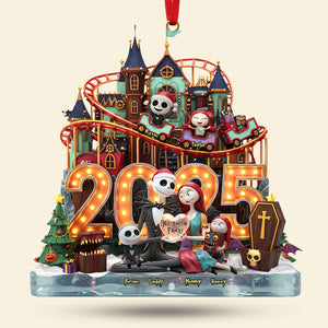 Family 2025 Ornament - Personalized Gift For Family Christmas Ornament 02PATI131125-Homacus