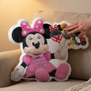 Happiest Grandma On Earth Custom Shaped Pillow - Personalized Gifts For Grandma 01ohti140326-Homacus