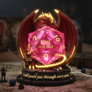 Fantasy Creature Acrylic Light Box - Personalized Gifts For Couples 01hyti051225-Homacus