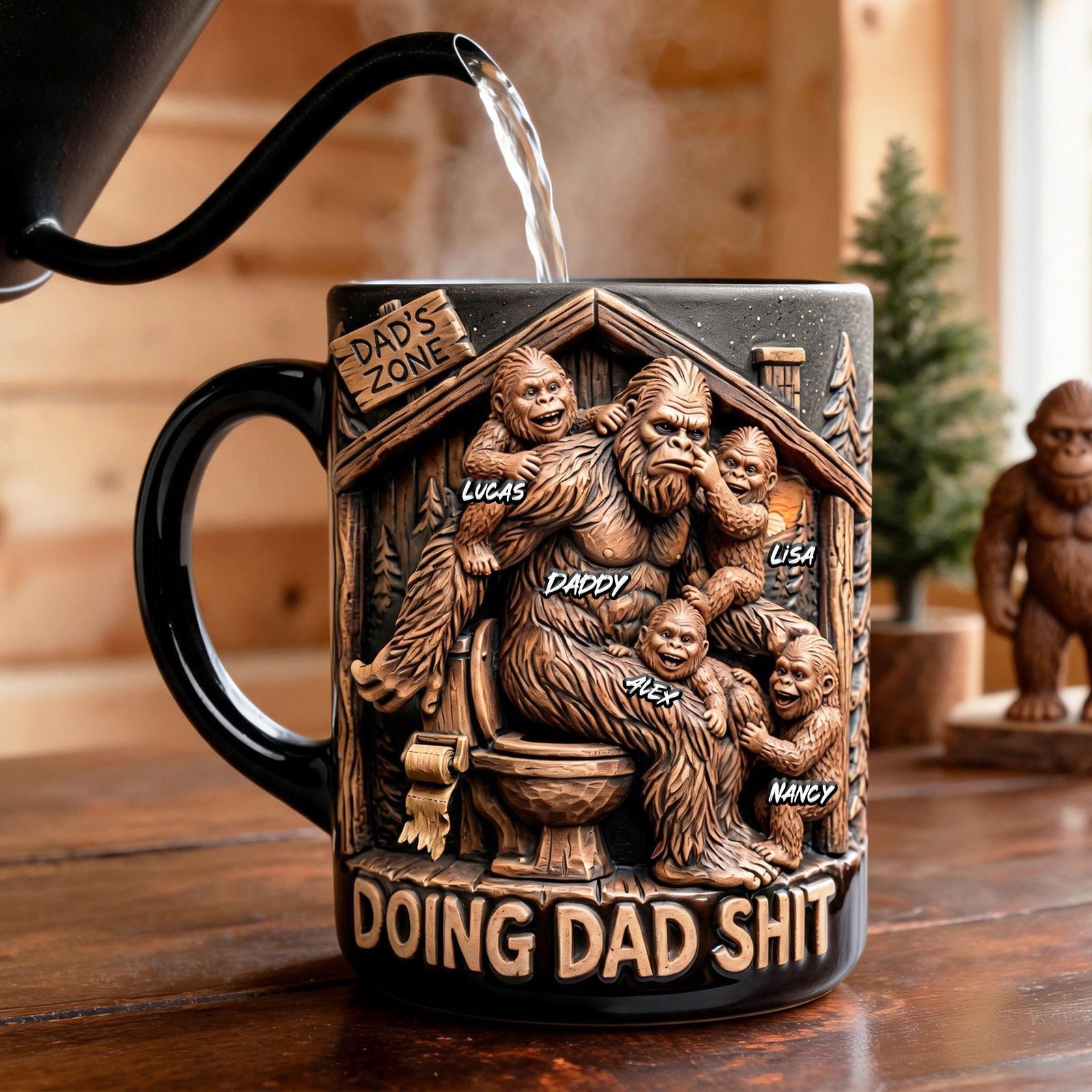 Dad's Rare Personal Space Fun Magic Mug - Personalized Gifts For Dads 01QHTI070526-Homacus