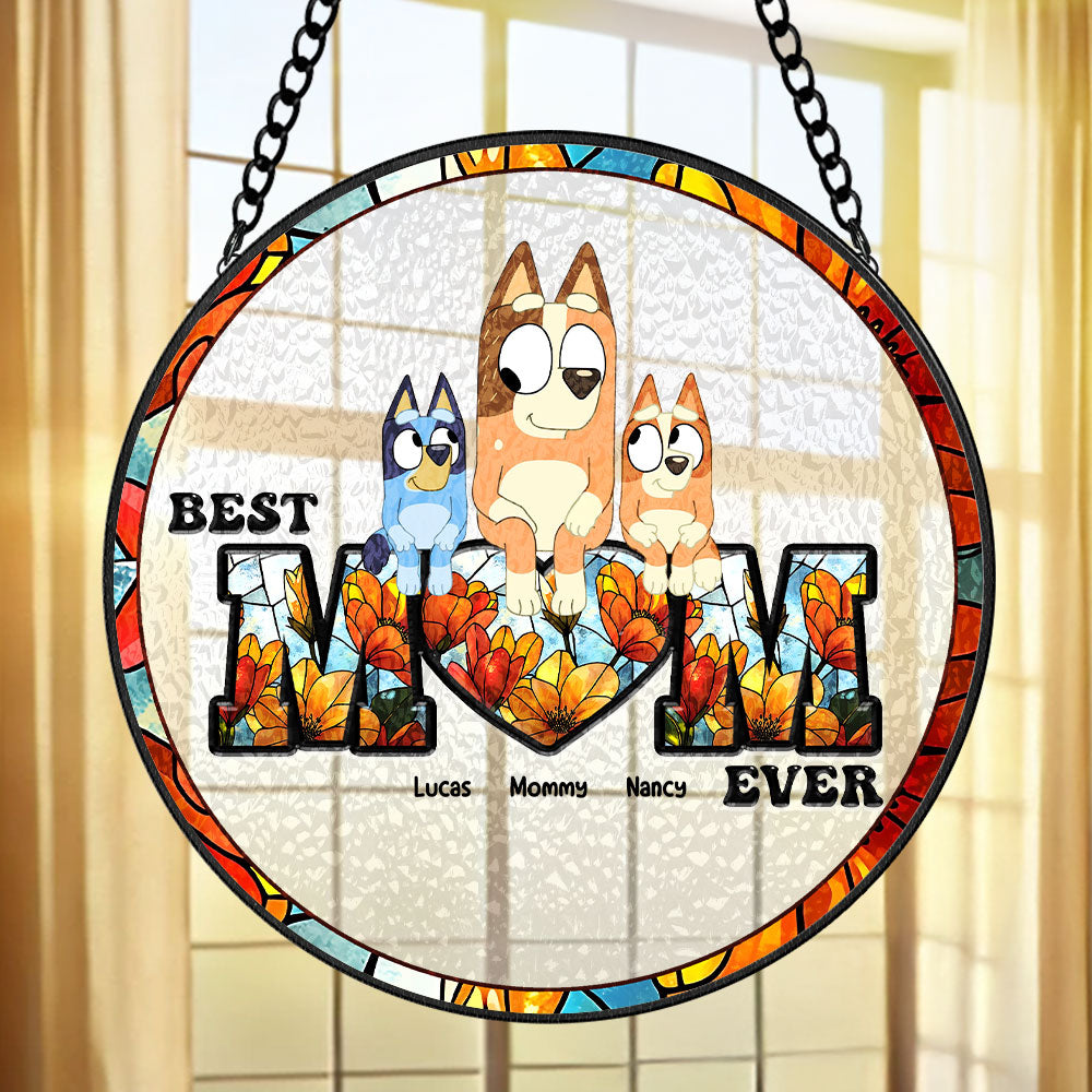 Personalized Gifts For Mom Stained Glass Ornament 04ohti260325-Homacus