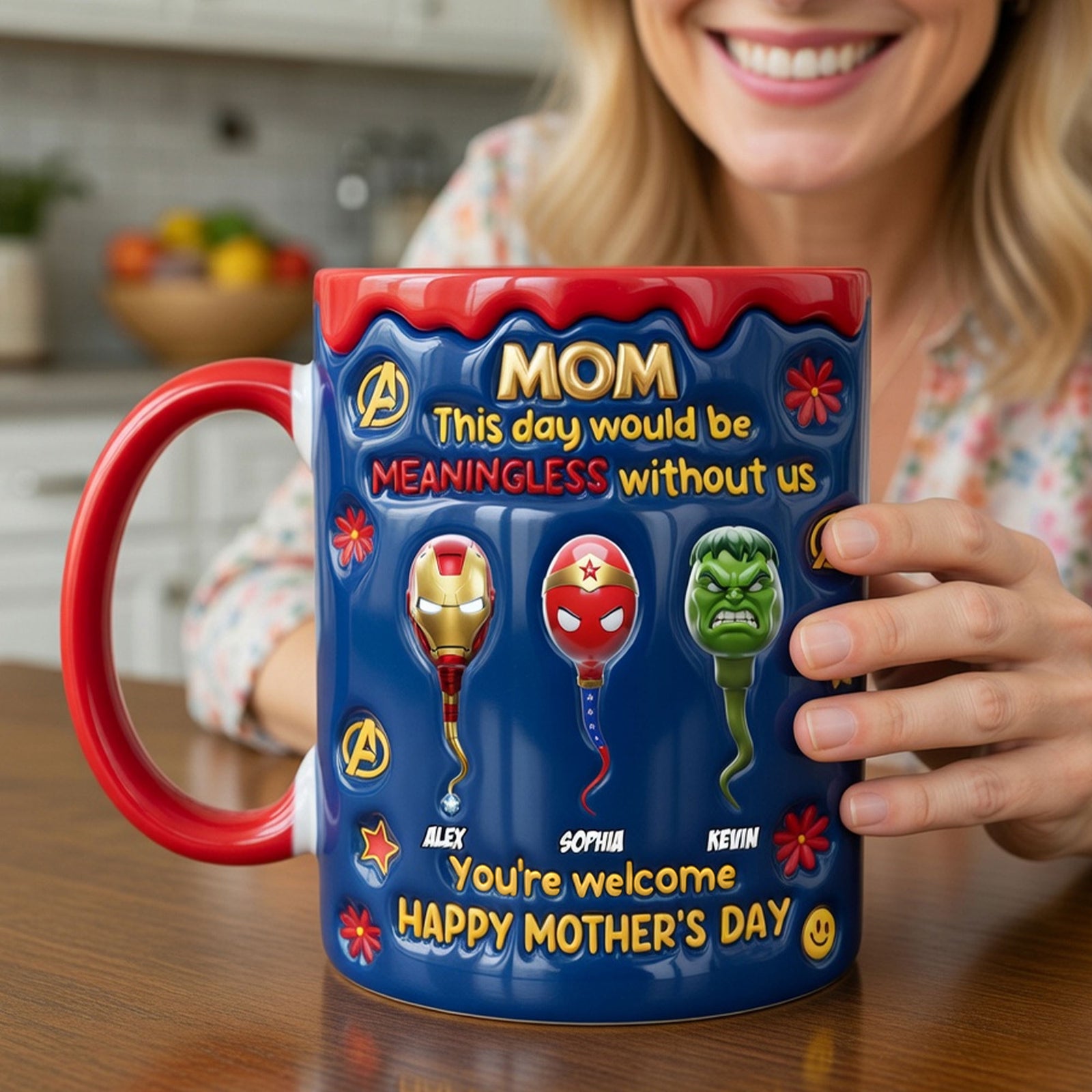 Power Mom Accent Mug - Personalized Mother's Day Gifts 01TYTI240326-Homacus