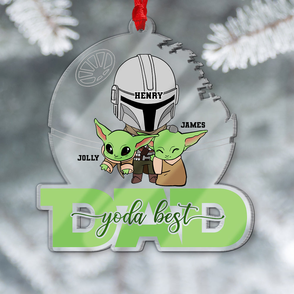 You Are Best Dad Personalized Christmas Ornament Gifts For Dad-Homacus