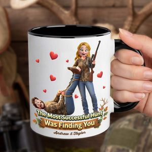 Hunting Couple Coffee Accent Mug - Personalized Gifts For Couple Coffee Mug 03HUTI200126HG-Homacus