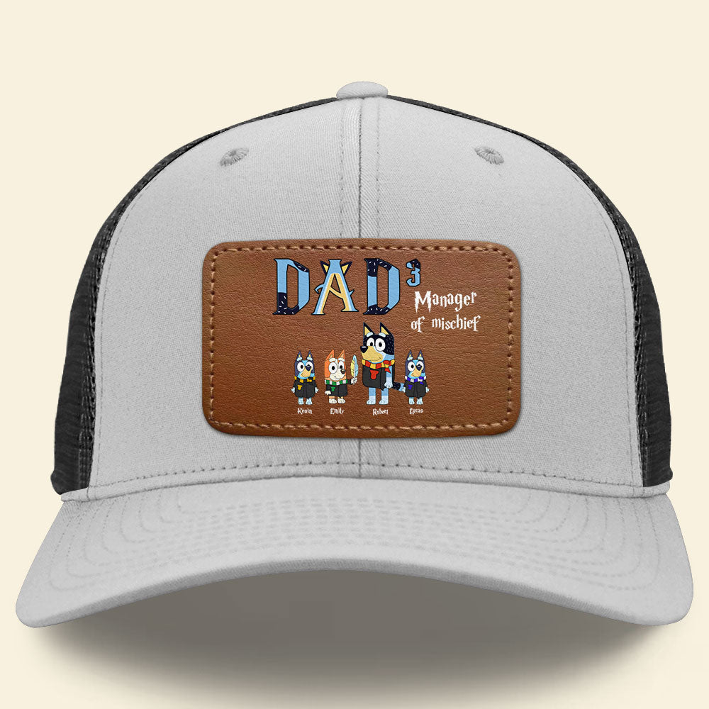 Dog Dad Trucker Hat - Personalized Gifts For Father 04HUTI200524-Homacus