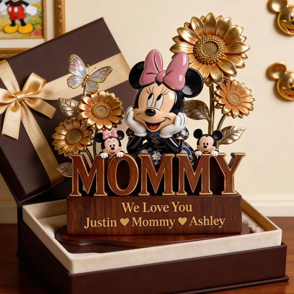 Mommy We Love You Acrylic Plaque - Personalized Gifts For Mother's Day Plaque 05TOTI200326-Homacus