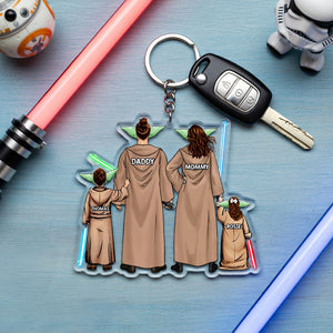 Space Warriors Keychain Personalized Gifts For Family 02QHHU030426-Homacus