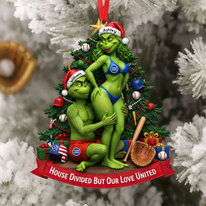 Personalized Gifts For Baseball-loving Couple Christmas Ornament 04huti290925-Homacus