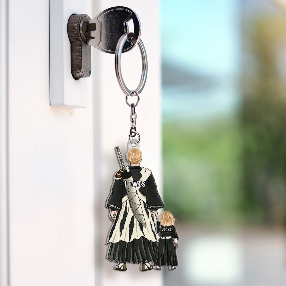 Dad Keychain - Personalized Gifts For Dad 04qhhu070525hg-Homacus