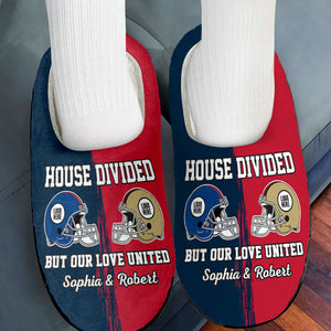 Personalized Gifts For American Football-loving Couple Home Slippers 04huti161024-Homacus