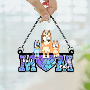 Personalized Gifts For Mom Suncatcher Window Hanging Ornament 02ohti230424-Homacus