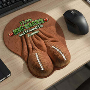 Naughty Gift For Couple Mouse Pad - Personalized Gifts For Couple 3D Mouse Pad With Armrest 02HUTI120126-Homacus