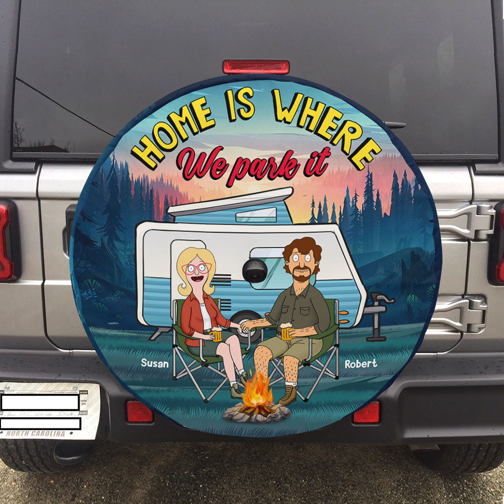 Personalized Gifts For Couple Tire Cover 01nati180325pa