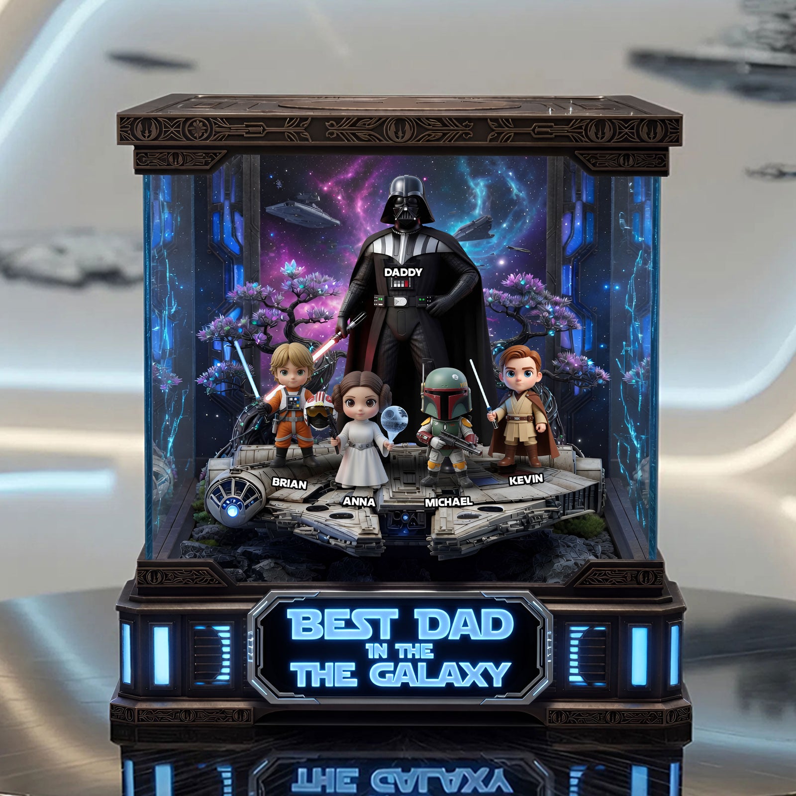The Best Warrior Dad Acrylic Plaque - Personalized Gifts For Dads 145tyti080626-Homacus