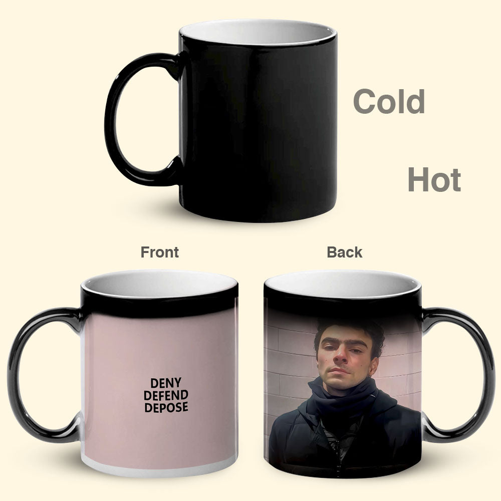 Luigi Mangione Supporter Magic Coffee Mug-Homacus