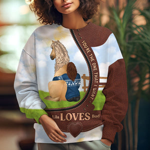 Personalized Gifts For Horse Lovers Shirt, You're The One That I Want 04tgti221124-Homacus