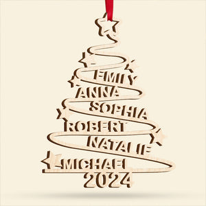 Personalized Gifts For Family Christmas Ornament 04nati230924-Homacus