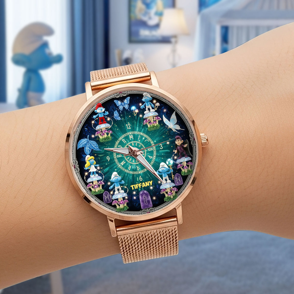 Blue Forest Characters Quartz Watch - Personalized Gifts For Cartoon Fans 03tgti210725-Homacus