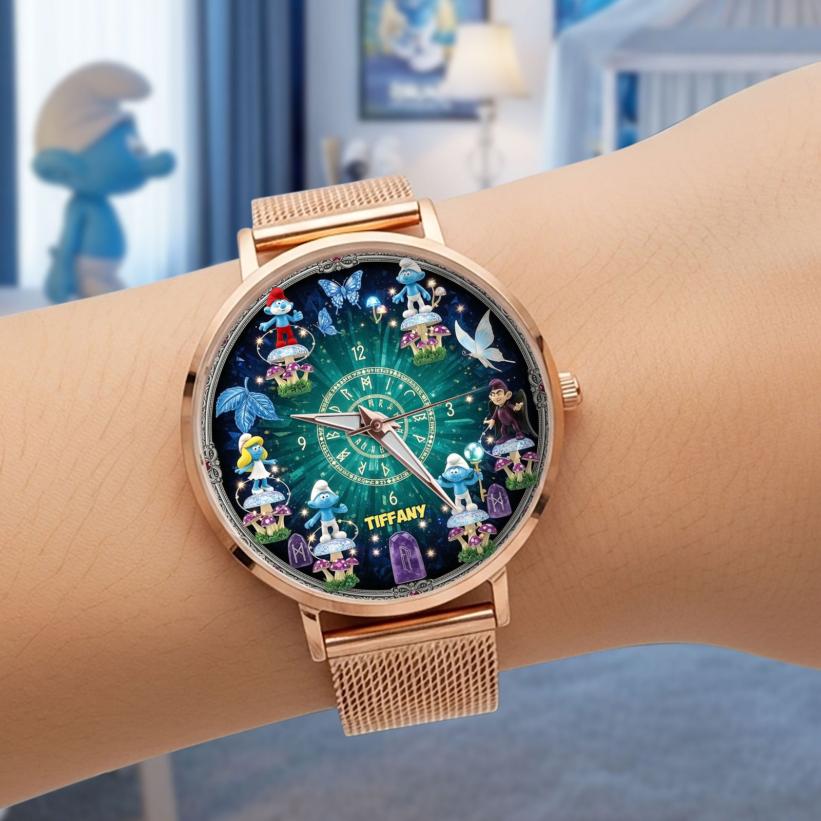 Blue Forest Characters Quartz Watch - Personalized Gifts For Cartoon Fans 03tgti210725-Homacus