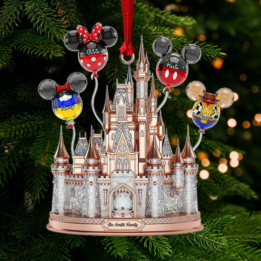 Balloon Family Ornament - Personalized Christmas Gifts For Family 05ohti130825-Homacus