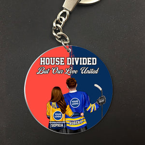 Personalized Gifts For Hockey Couple Keychain 04huti240125-Homacus