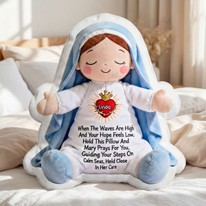 Virgin Maria Pillow - Personalized Gifts For Christian Pillow 02NATI221225-Homacus