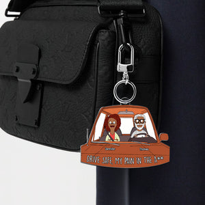 Personalized Gifts For Couple Keychain, Drive Safe [Custom Nickname] 03qhti050225hg-Homacus