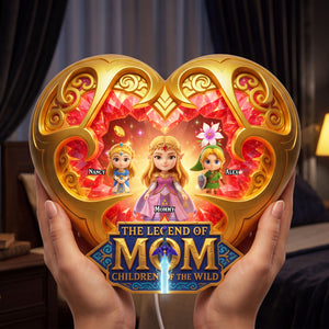 Mom And Kids Magical Adventure Light Box Personalized Gifts For Mom 03HUTI220426-Homacus