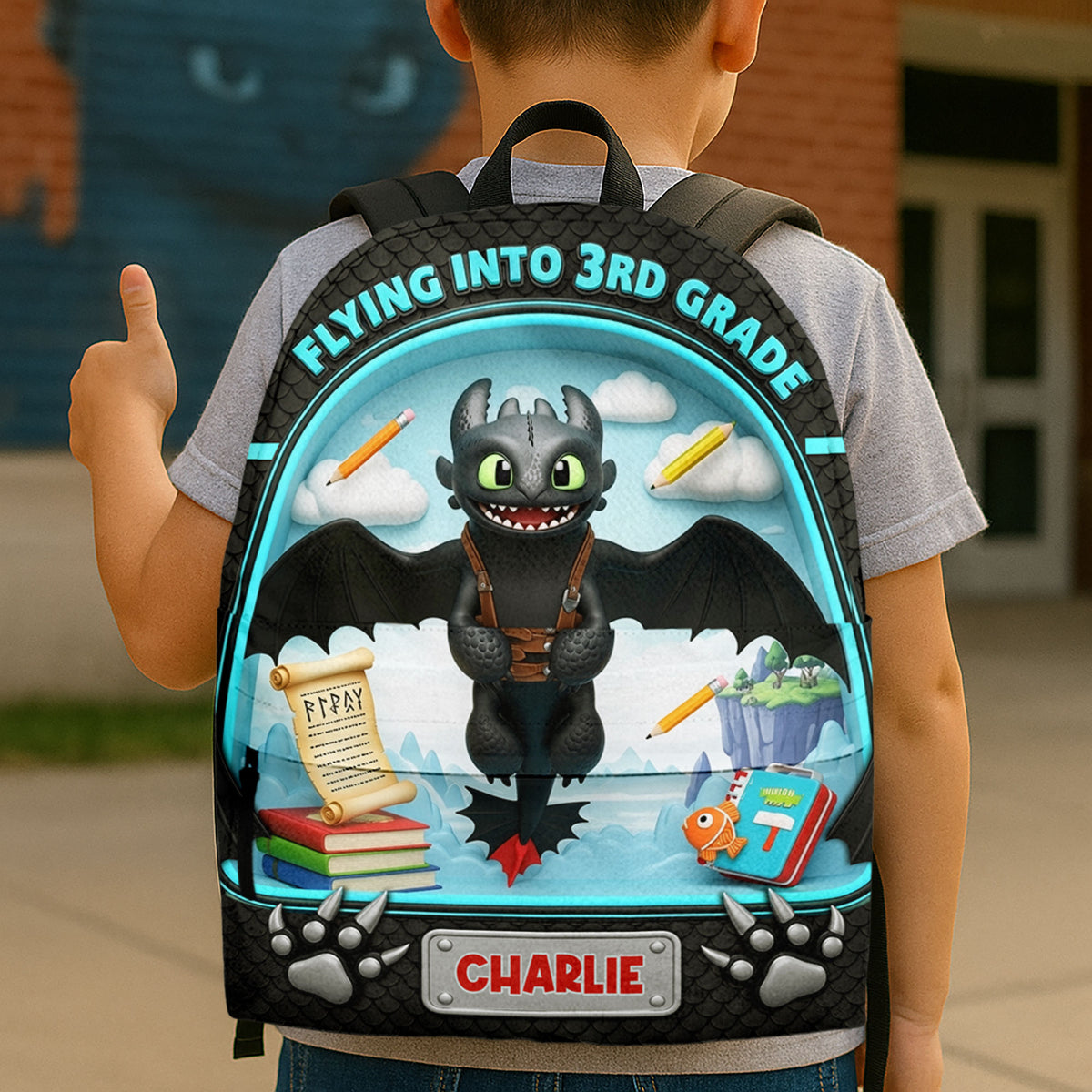 Cute Back To School Backpack - Personalized Gifts For Kids 01tgti280725-Homacus