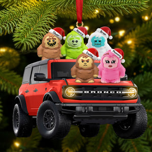 Fun Wild Off-road Gang Acrylic Ornament, Personalized Gifts For Off-road Lovers 02QHTI291025-Homacus