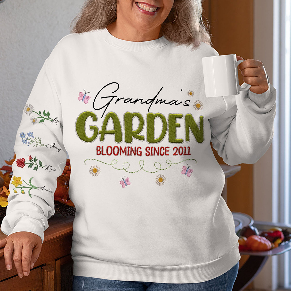 Personalized Gifts For Mom Shirt Birth Months Flowers 05kati240325-Homacus