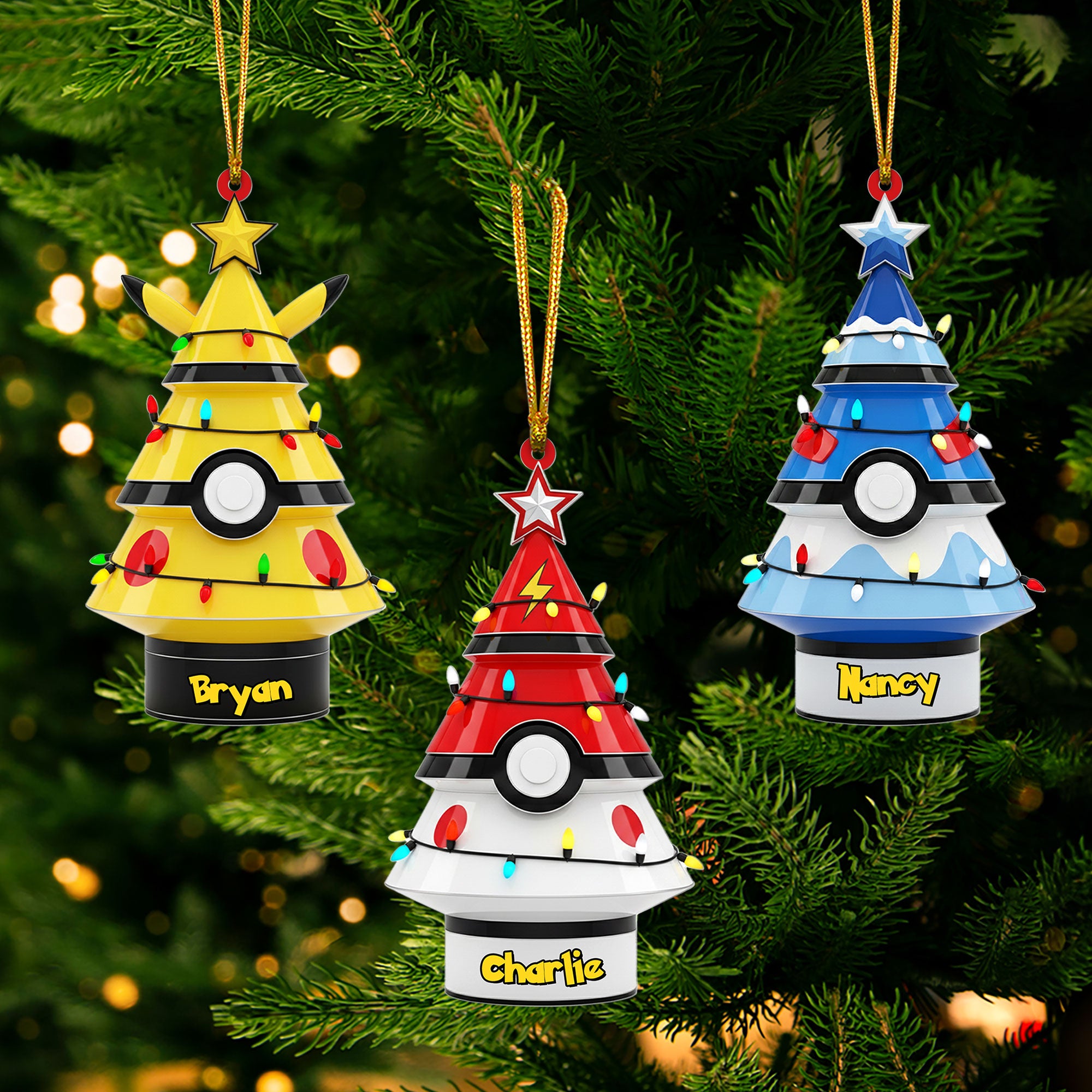 Fun Character Tree Ornament - Personalized Gifts For Movie Lovers 03ohti080925-Homacus