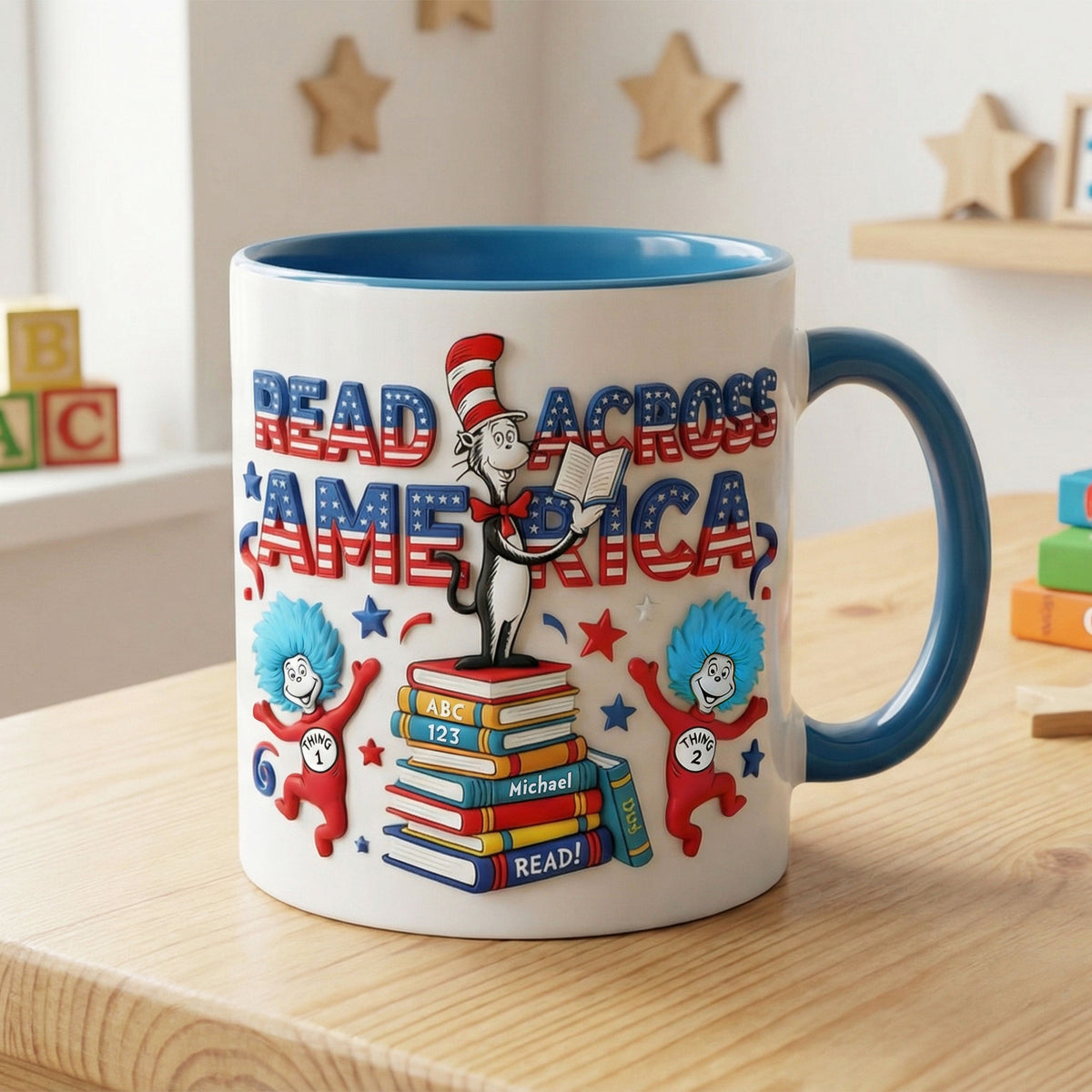 Reading Spirit Day Coffee Mug - Personalized Gift For Reading Lovers 04PATI070226-Homacus