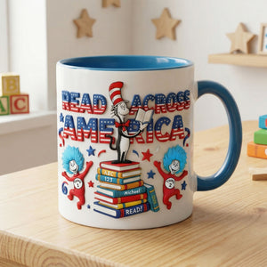 Reading Spirit Day Coffee Mug - Personalized Gift For Reading Lovers 04PATI070226-Homacus