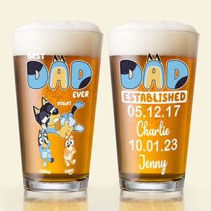 Personalized Gifts For Dad Beer Glass 01NATI150524-Homacus