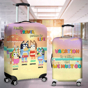 Personalized Gifts For Family Luggage Cover 01kadc210624-Homacus