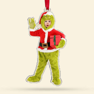 Funny Costumes Kid Christmas 03HUTI290824 Personalized Photo Acrylic Ornament-Homacus