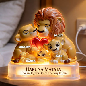 We're Family Light Box Personalized Gifts For Family 02NATI260326-Homacus