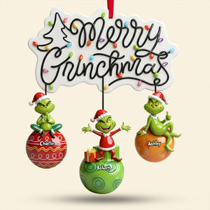 Playfull Hanging Together Ornament, Personalized Christmas Gifts For Family & Friends 02qhti081025-Homacus