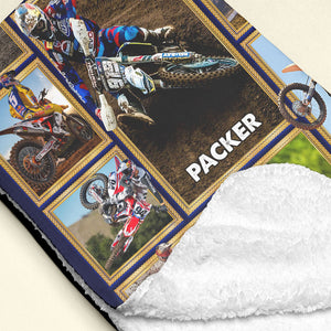 Custom Photo Gifts For Motocross Lover Blanket 021qhti030125-Homacus