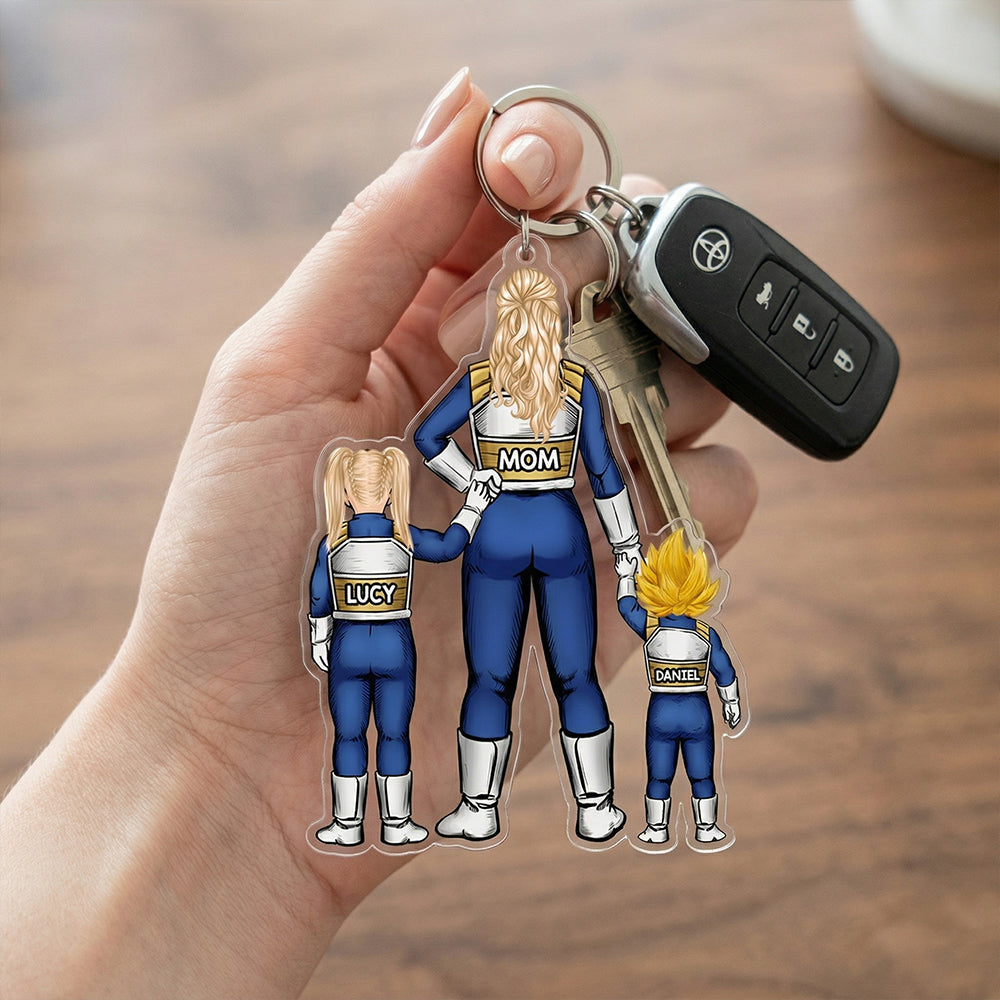 Ultimate Warrior Mom Keychain - Personalized Gifts For Moms 01qhhu030426-Homacus