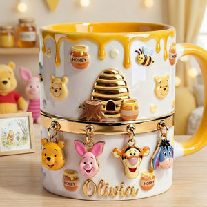 Childhood Bear And Friends Coffee Accent Mug - Personalized Gifts For Kids Coffee Mug 02TGTI220126-Homacus