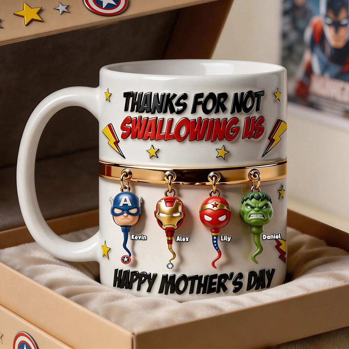 Thanks For Choosing Us Coffee Mug - Personalized Gifts For Mom 01OHTI040426-Homacus